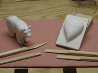 Bear, heart and tools